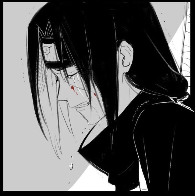 Itachi crying thumbnail