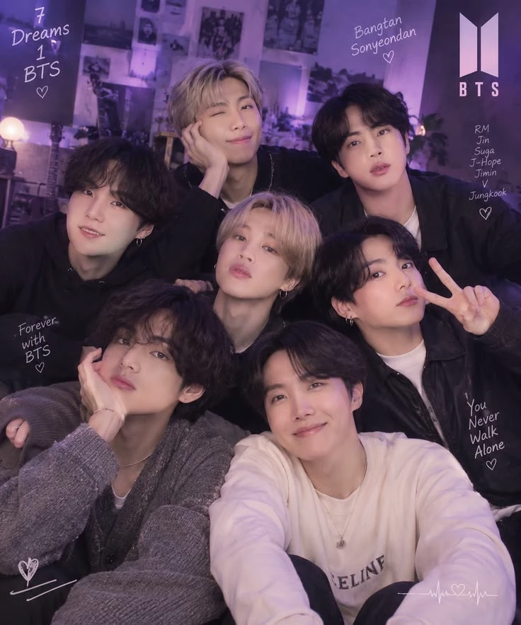 BT's Chungkook, Yoongi, Taehyung, Namjoon, Hoseok, Jimin, Seokjin thumbnail