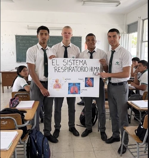 Haaland, Jude, Mbappe, and Cristiano Ronaldo thumbnail