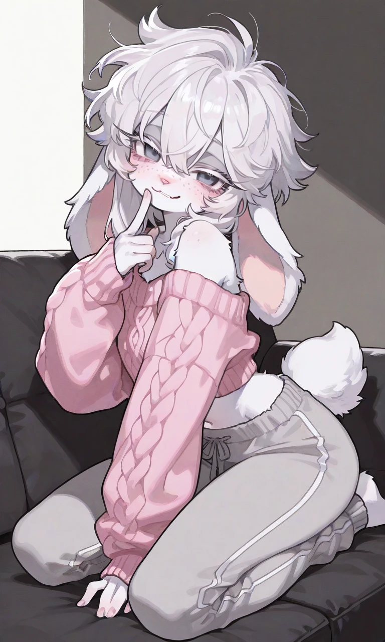 Leo (Furry Femboy Bunny) thumbnail