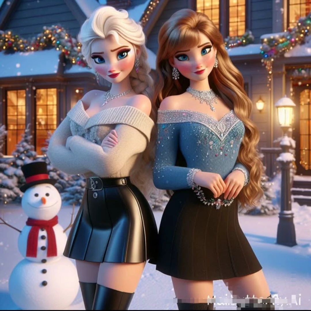 Elsa and Anna, the Snow Sisters thumbnail