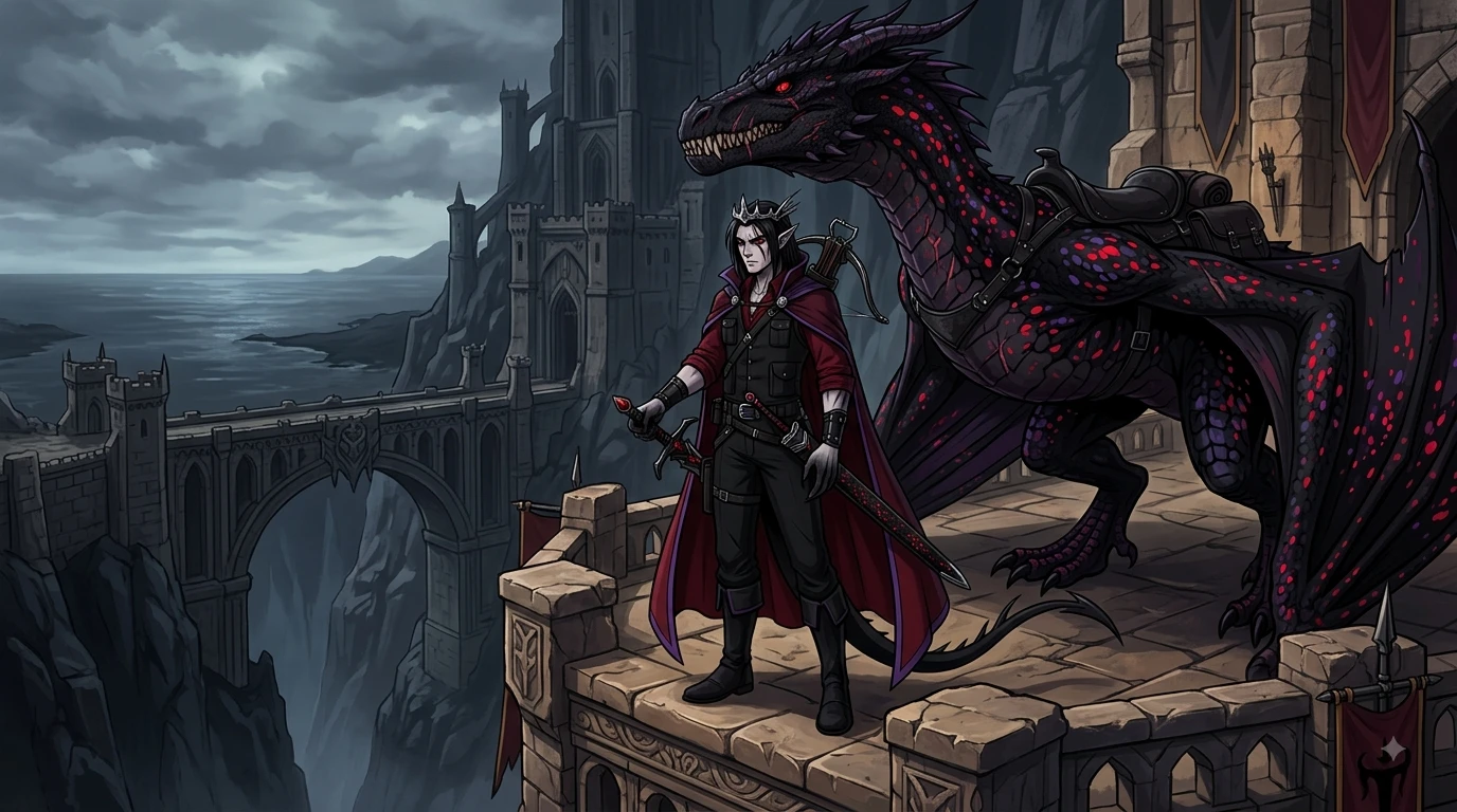 Thraxen - demon dragon rider, and king (updated) thumbnail