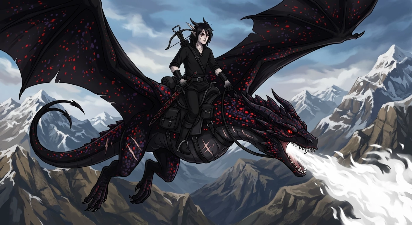 Thraxen - a dragon rider thumbnail