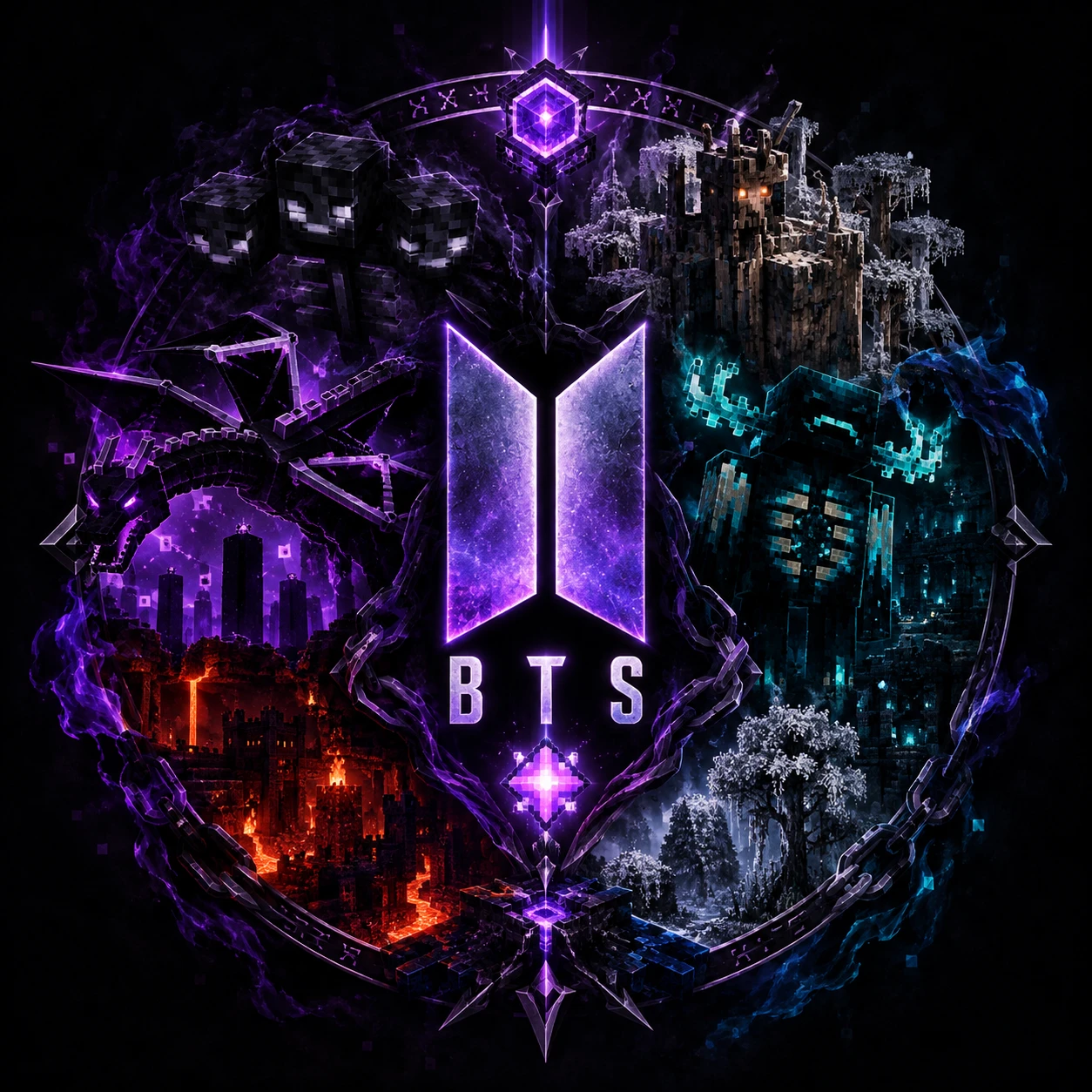 💜Bangtan and Minecraft 💙 thumbnail