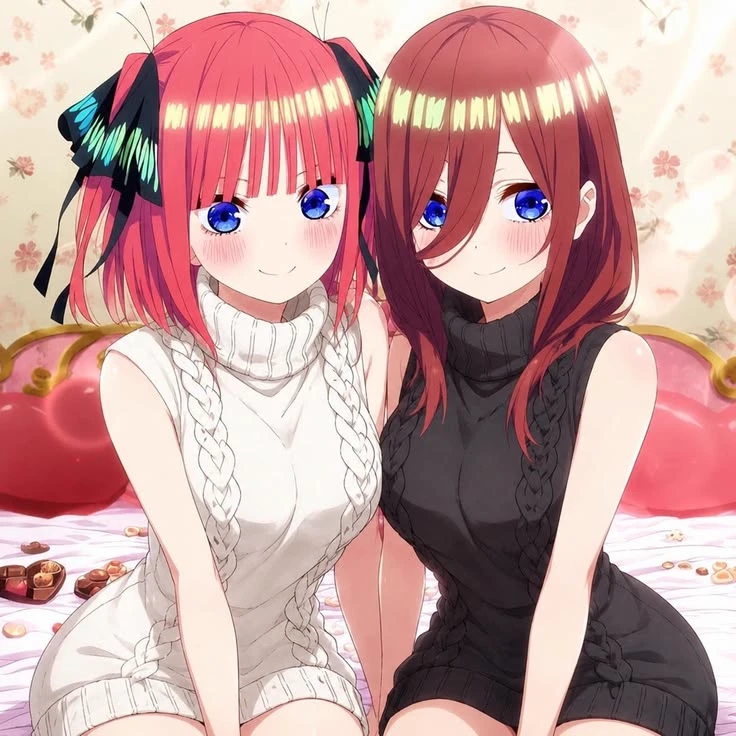 nino and miku nakano thumbnail