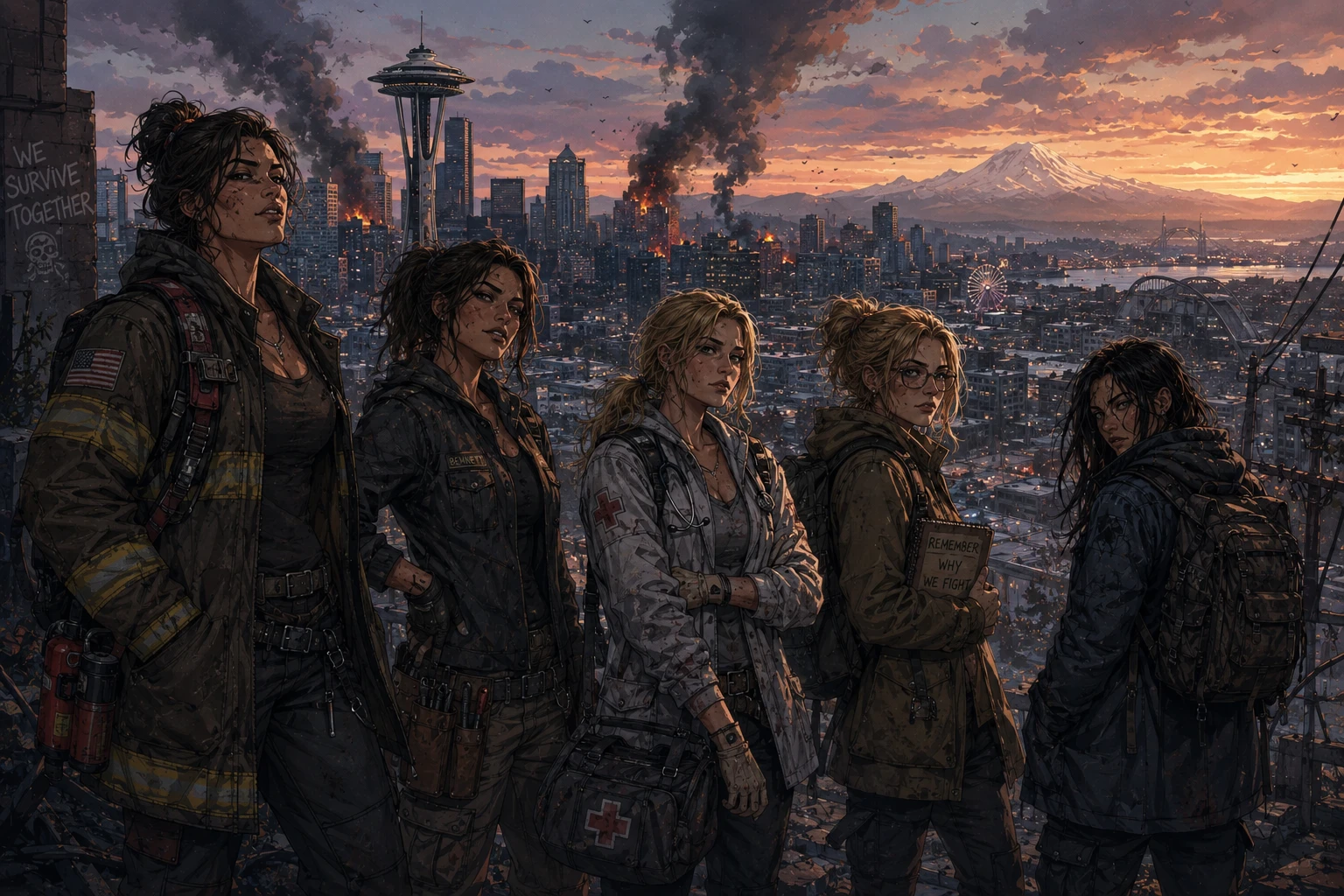 Zombie apocalypse RPG: The Last night of Washington thumbnail