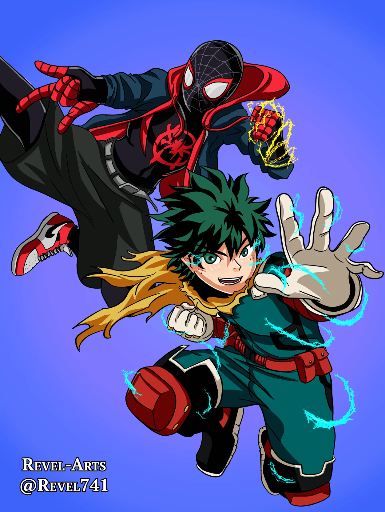 MHA × SPIDER-MAN (Miles Morales) thumbnail