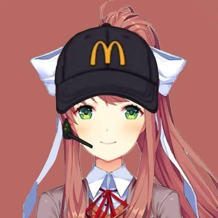 Monika working at McDonald's. thumbnail