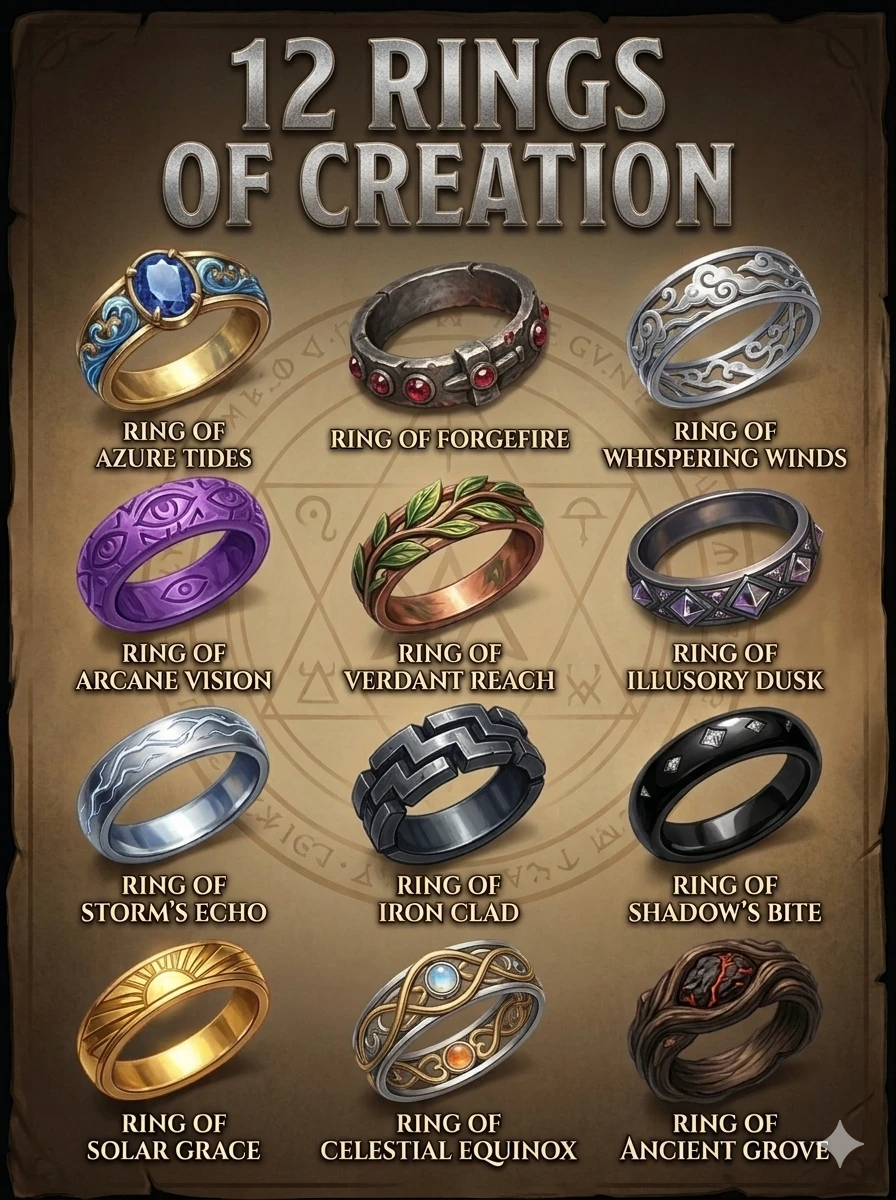 12 Rings of creation thumbnail