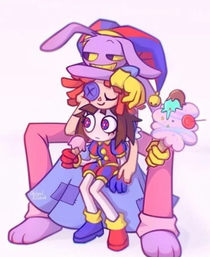 Pomni and Jax (But Ragatha is jealous) thumbnail