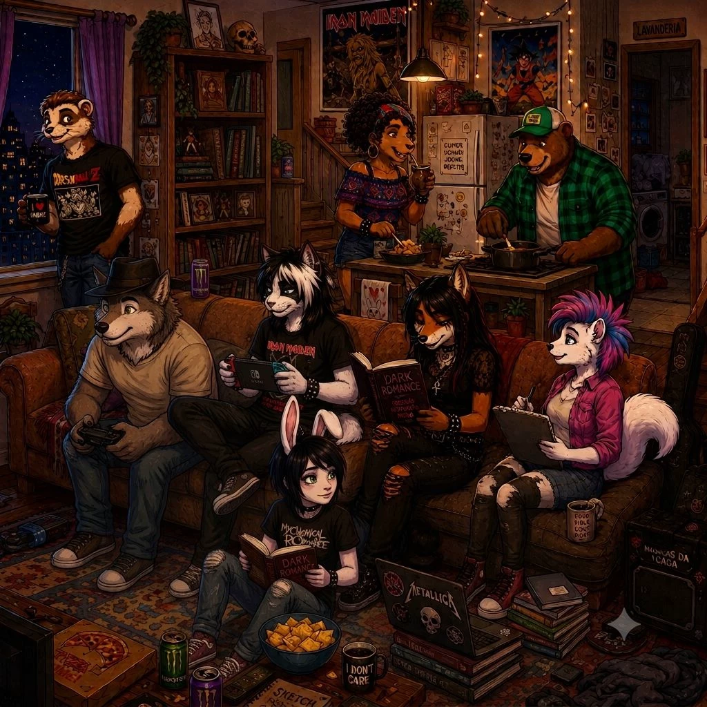 Living with Furry friends thumbnail