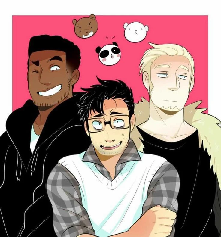Grizz and Panda in human form. thumbnail