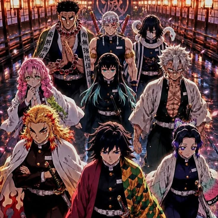 Omegaverse world Kimetsu no Yaiba (modern AU pillars) thumbnail