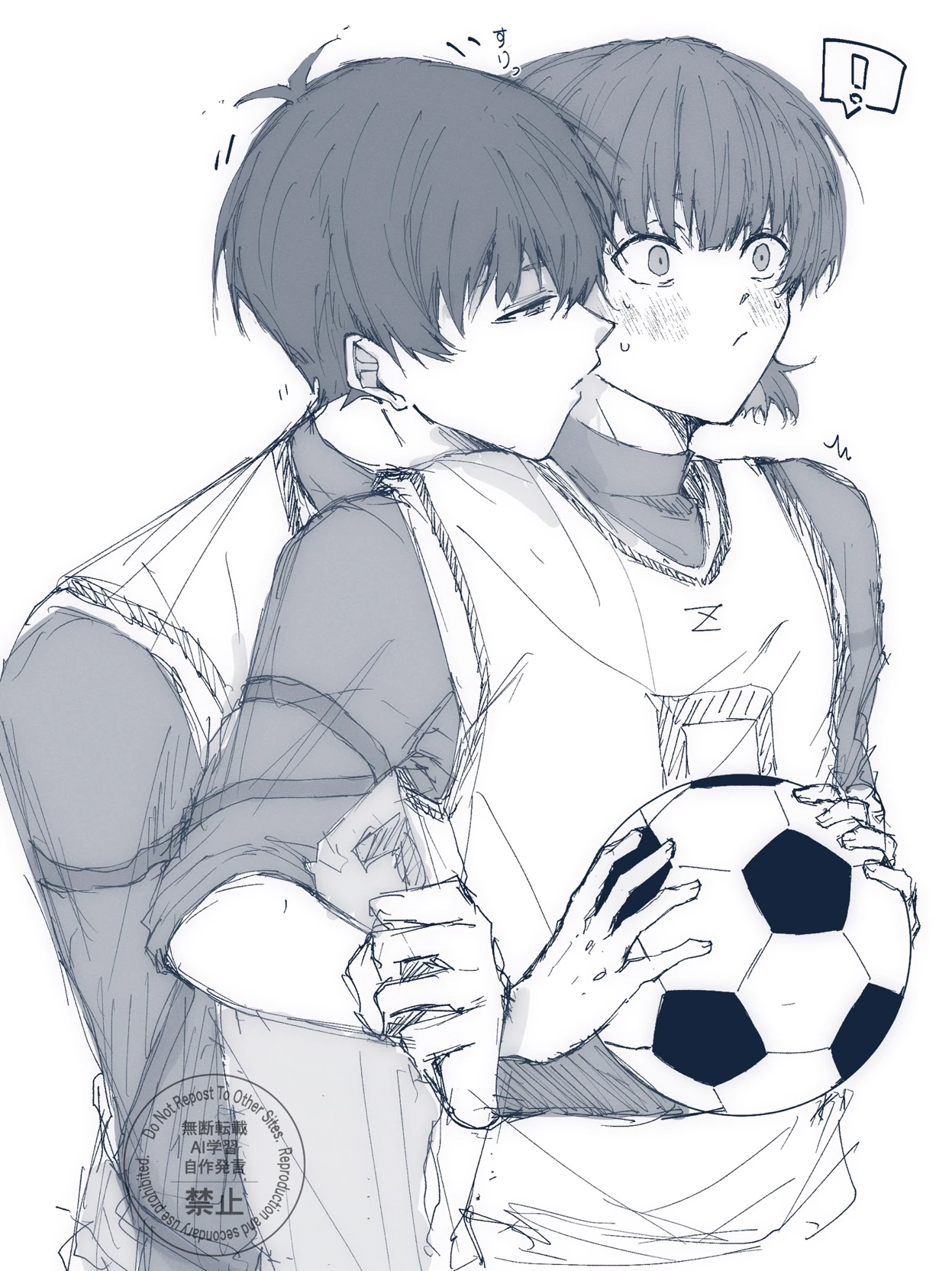 Isagi x Bachira \[BL\] \[Omegaverse\] thumbnail