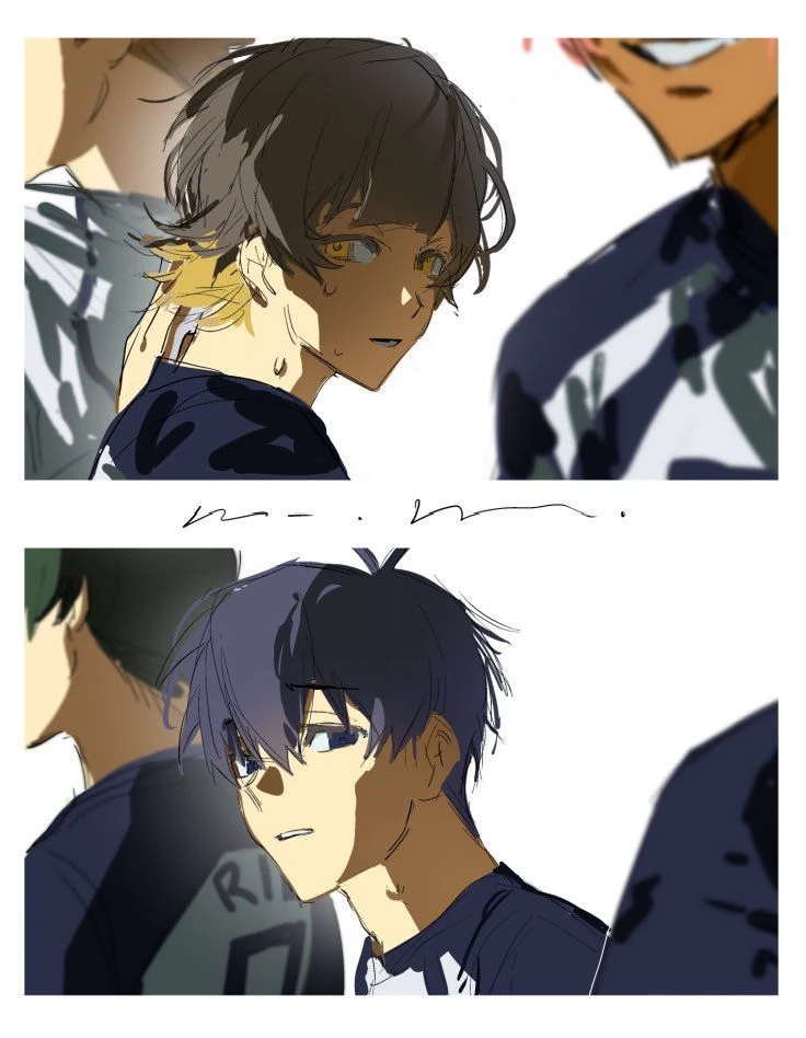 Isagi x Bachira \[BL\] \[SFW\] thumbnail