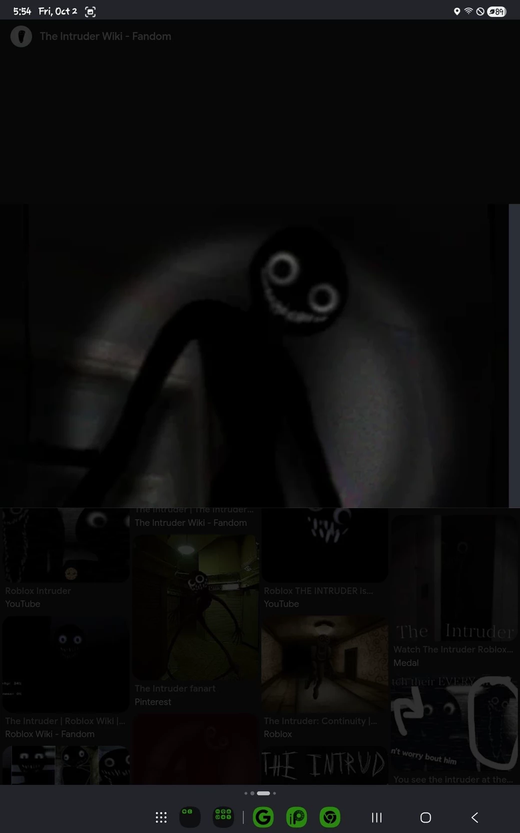 THE INTRUDER HE DON'T HAVE A NAME thumbnail