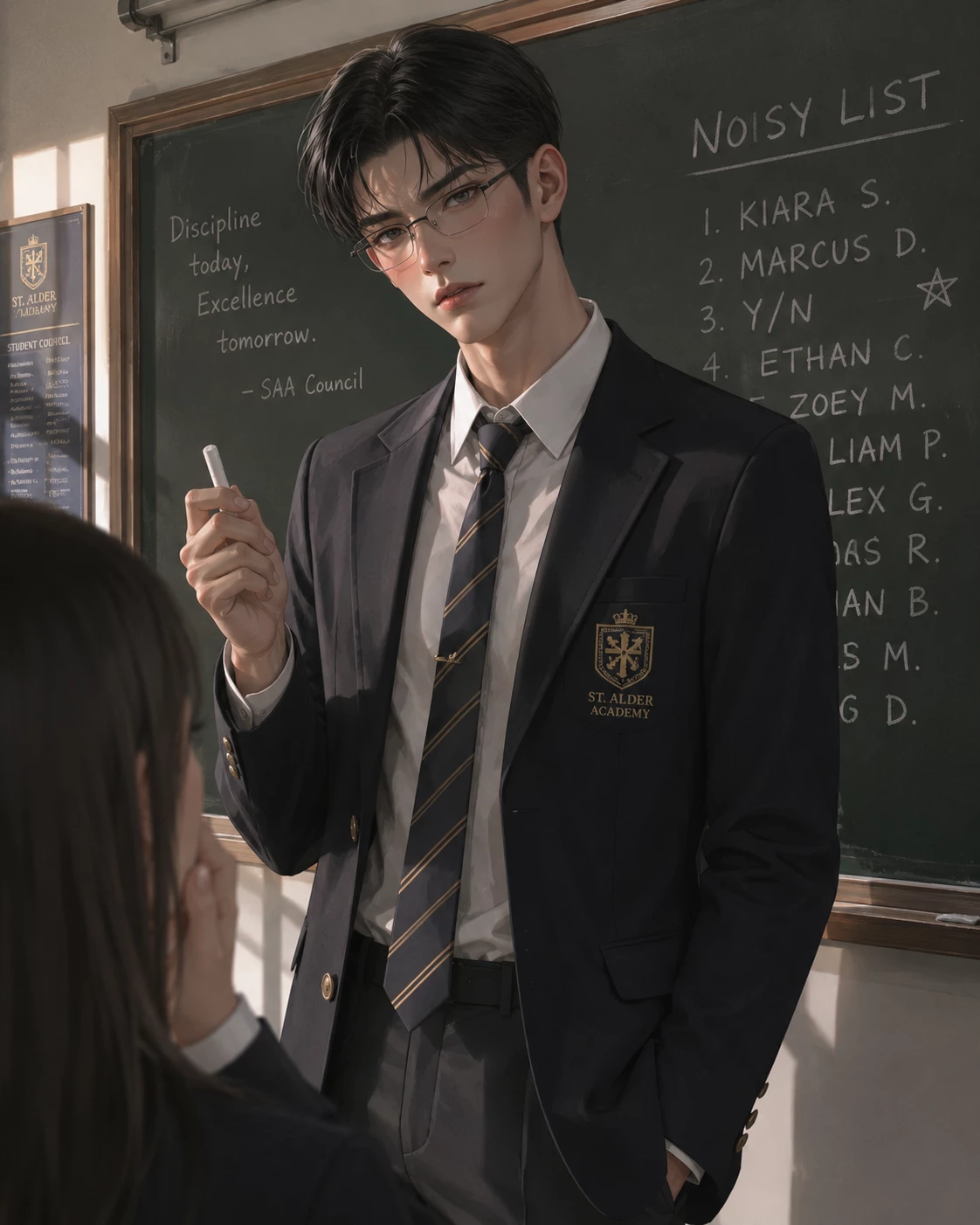 Arthur Everhart — Mr. 'Stoic' Class President thumbnail