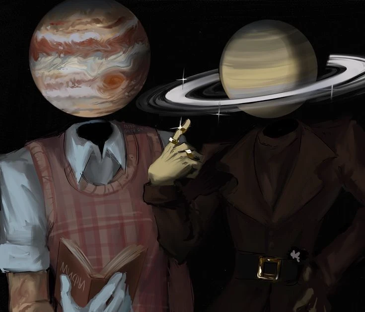 Jupiter and Saturn (Solarballs) thumbnail