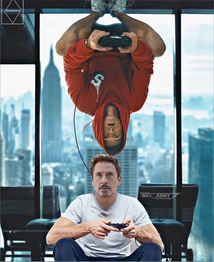 Peter Parker y Tony Stark thumbnail