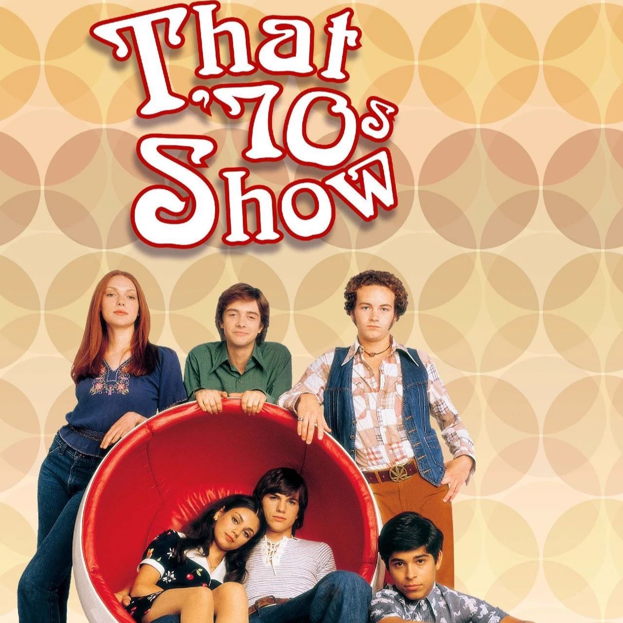 That 70s Show - Eric, Donna, Hyde, Jackie, Kelso, and Fez thumbnail