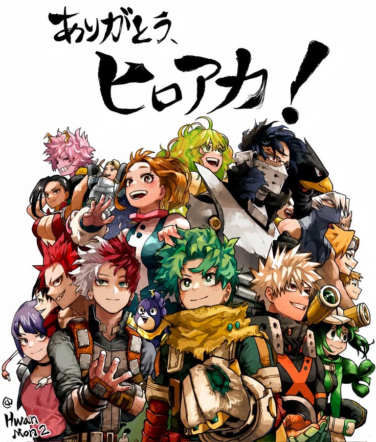 My hero academy thumbnail