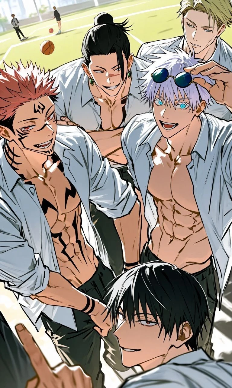 Sukuna, Gojo, Geto, Nanami, Toji y Choso thumbnail