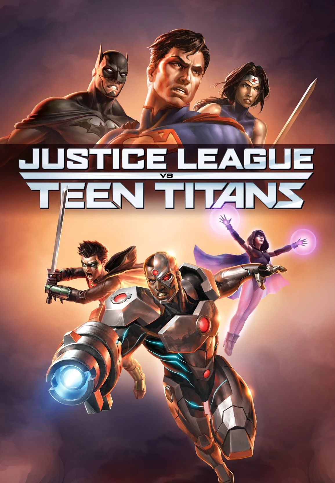 Justice league vs teen titans  thumbnail