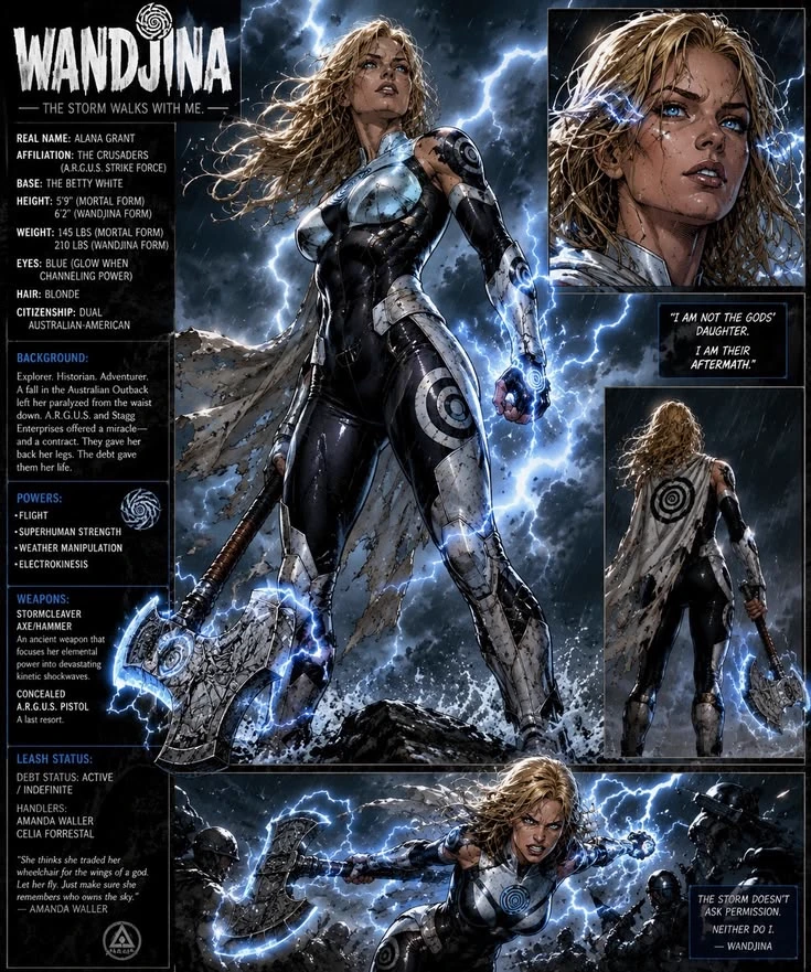 Alana Grant(DC OC character)  thumbnail