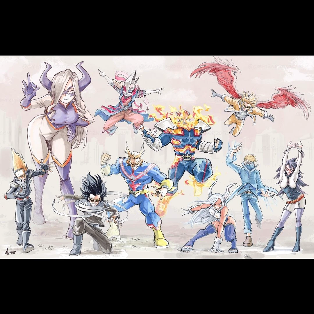Mt. Lady and Midnight MHA thumbnail