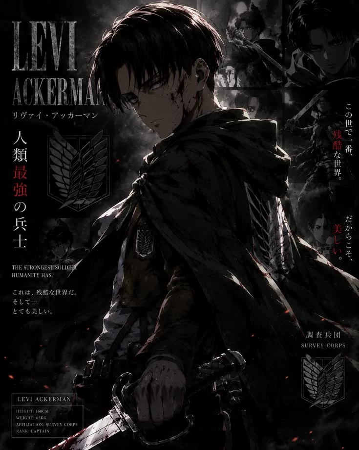 Captain Levi Ackerman thumbnail