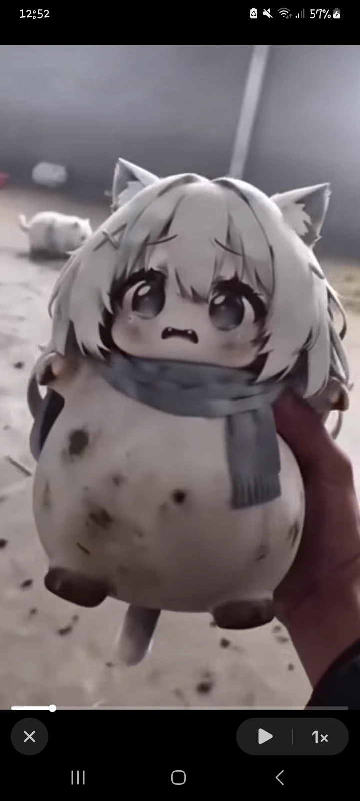 Shiroko at an adoption center thumbnail