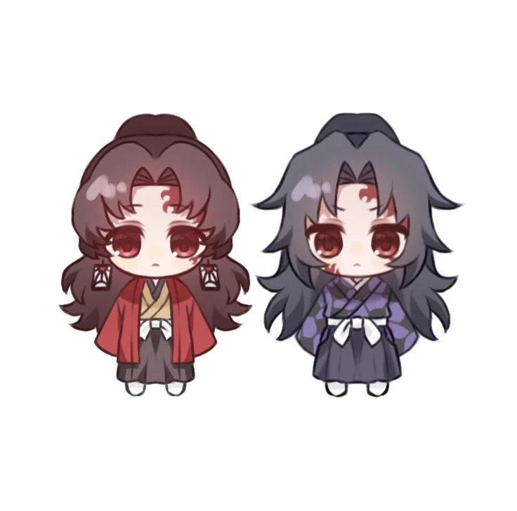 Yoriichi and Michikatsu (Chibi Version) thumbnail