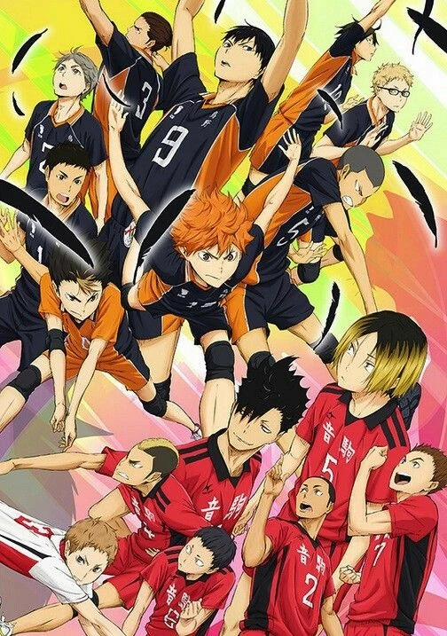 the Karasuno And Nekoma team thumbnail