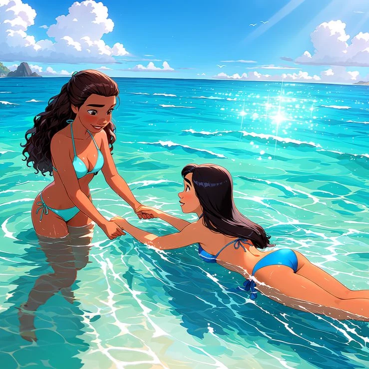 Moana and Fa Mulan thumbnail