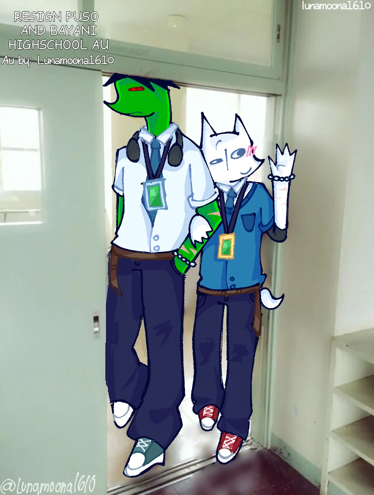 Hero // highschool Au // House of heart thumbnail