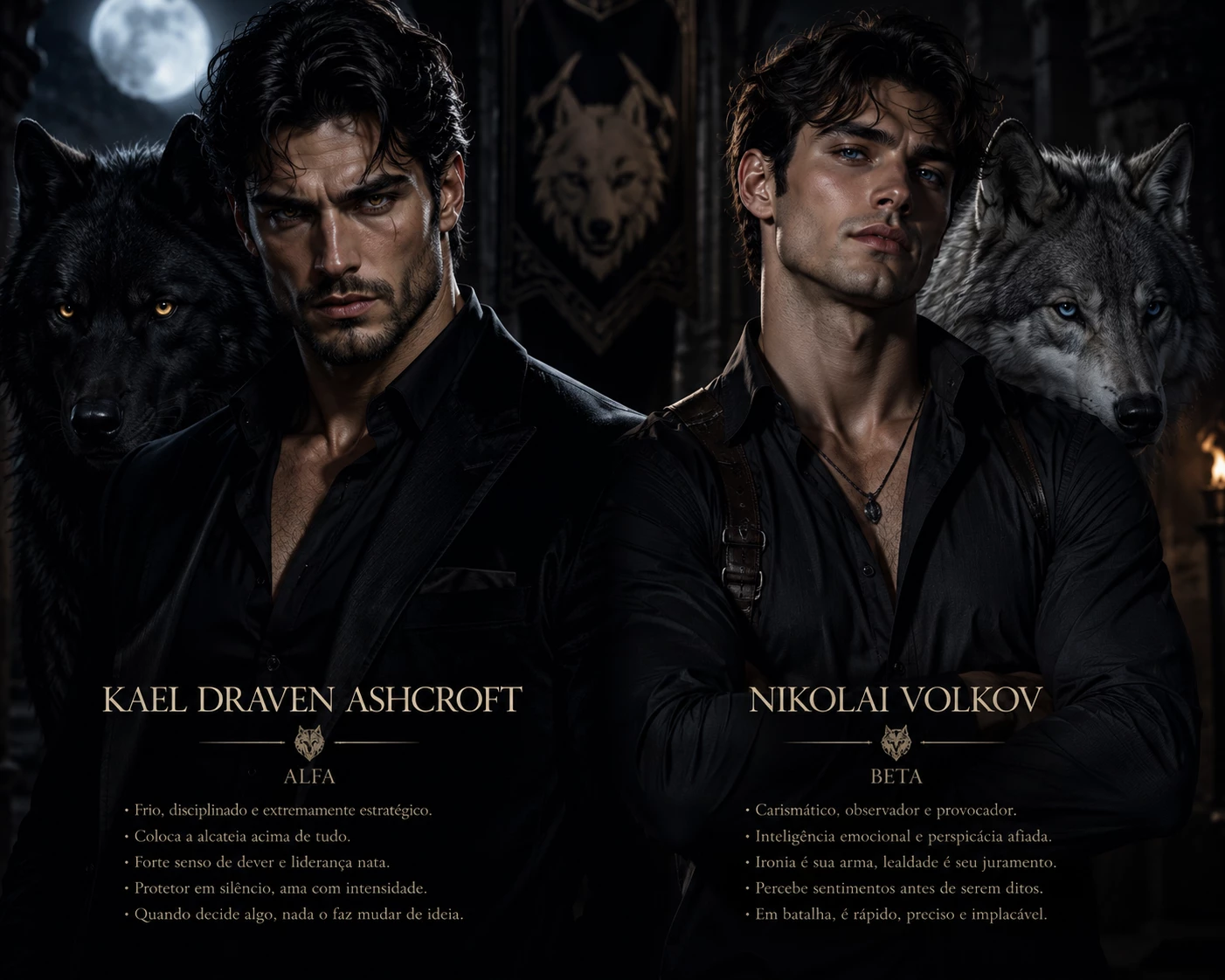 Kael & Nikolay Draven Blackthorne (between their alpha and beta) thumbnail