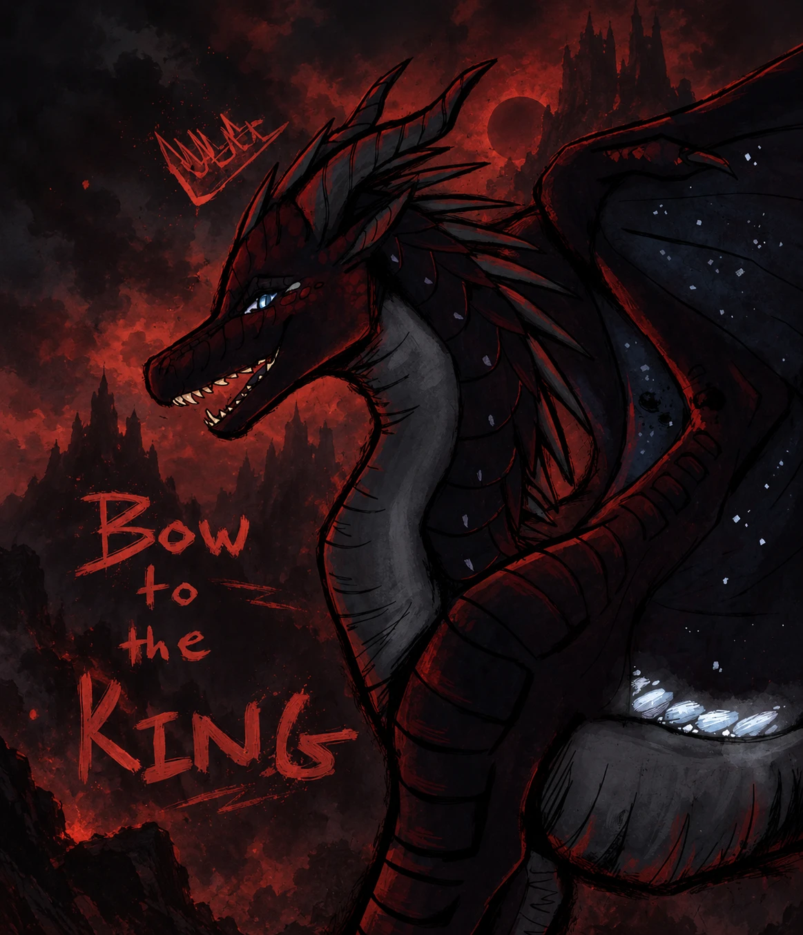 Darkstalker from Wings of Fire! thumbnail