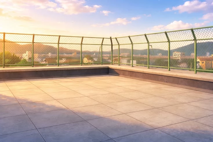 Momiji High — Abandoned terrace, lunch time. 🌆🍂 thumbnail