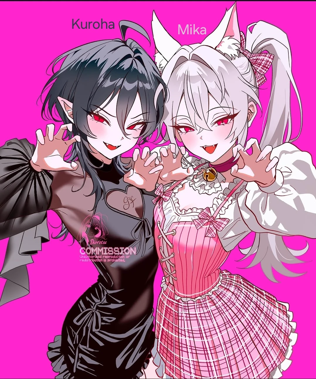 Kuroha and Mika thumbnail