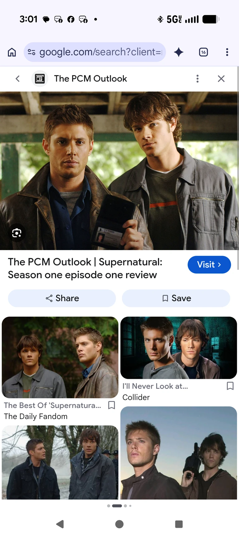 Sam and Dean Winchester  thumbnail