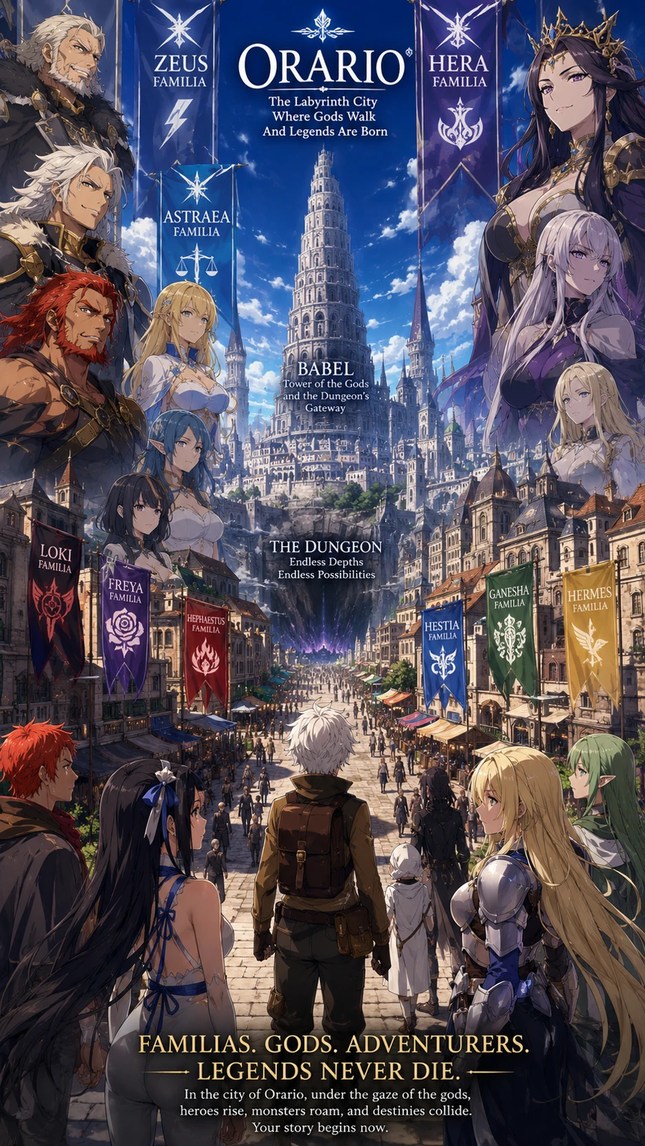 DanMachi... is it wrong to pick up girls in a Dungeon RP. 2.0 new and improved thumbnail