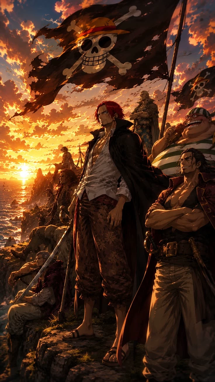 Red Hair Shanks (Ace's execution Alt where he's saved) thumbnail