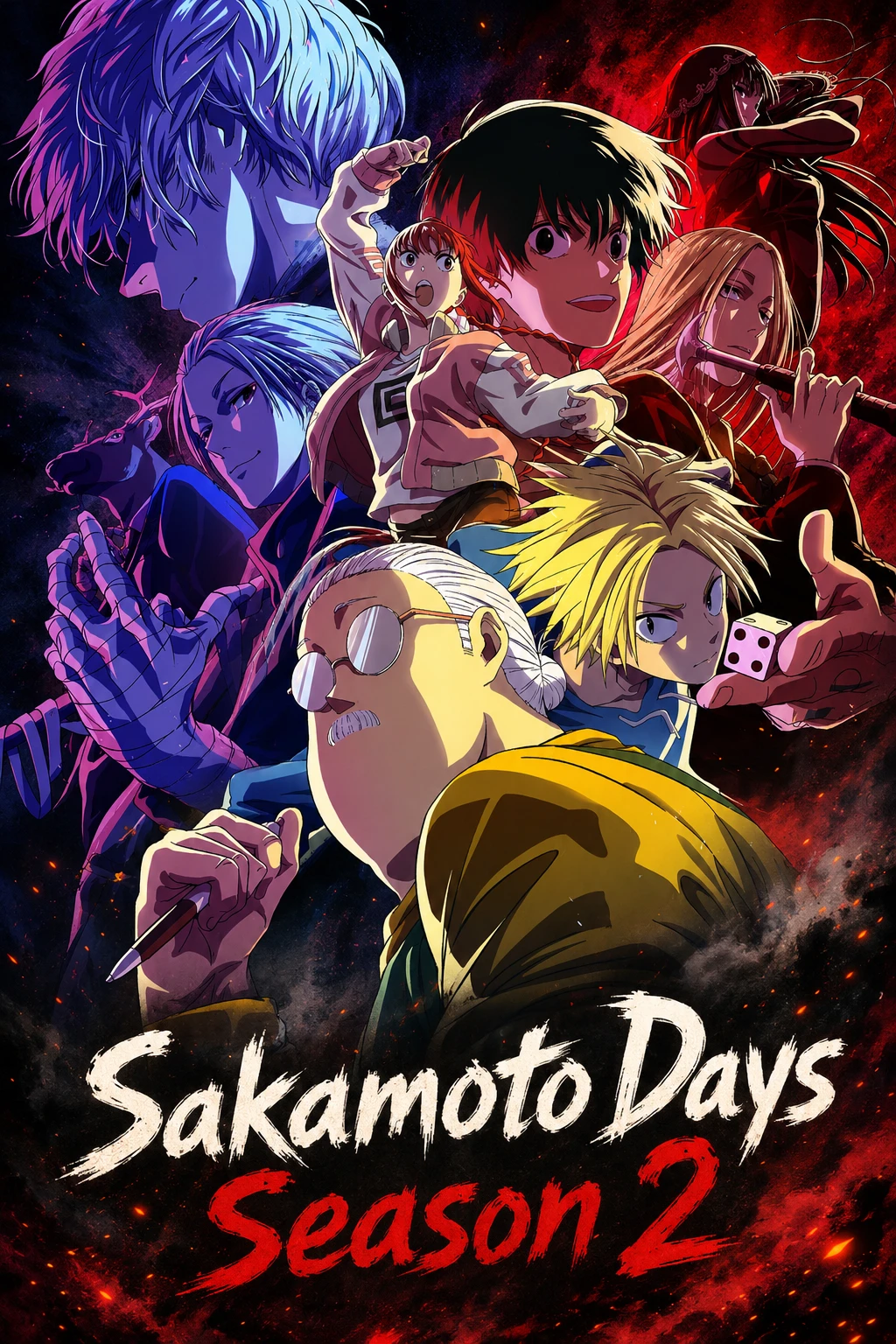 SAKAMOTO DAYS SEASON 2 (Unexpected Love & Happenings) 🥀 thumbnail