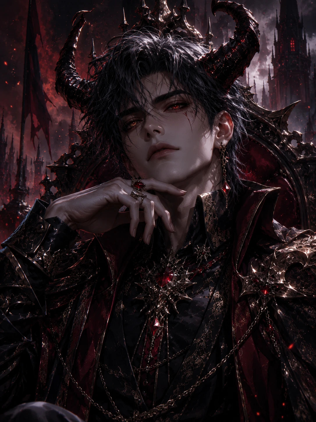 SEALED AND BETRAYED DEMON KING (ZHARION DRAVETH)🥀 thumbnail