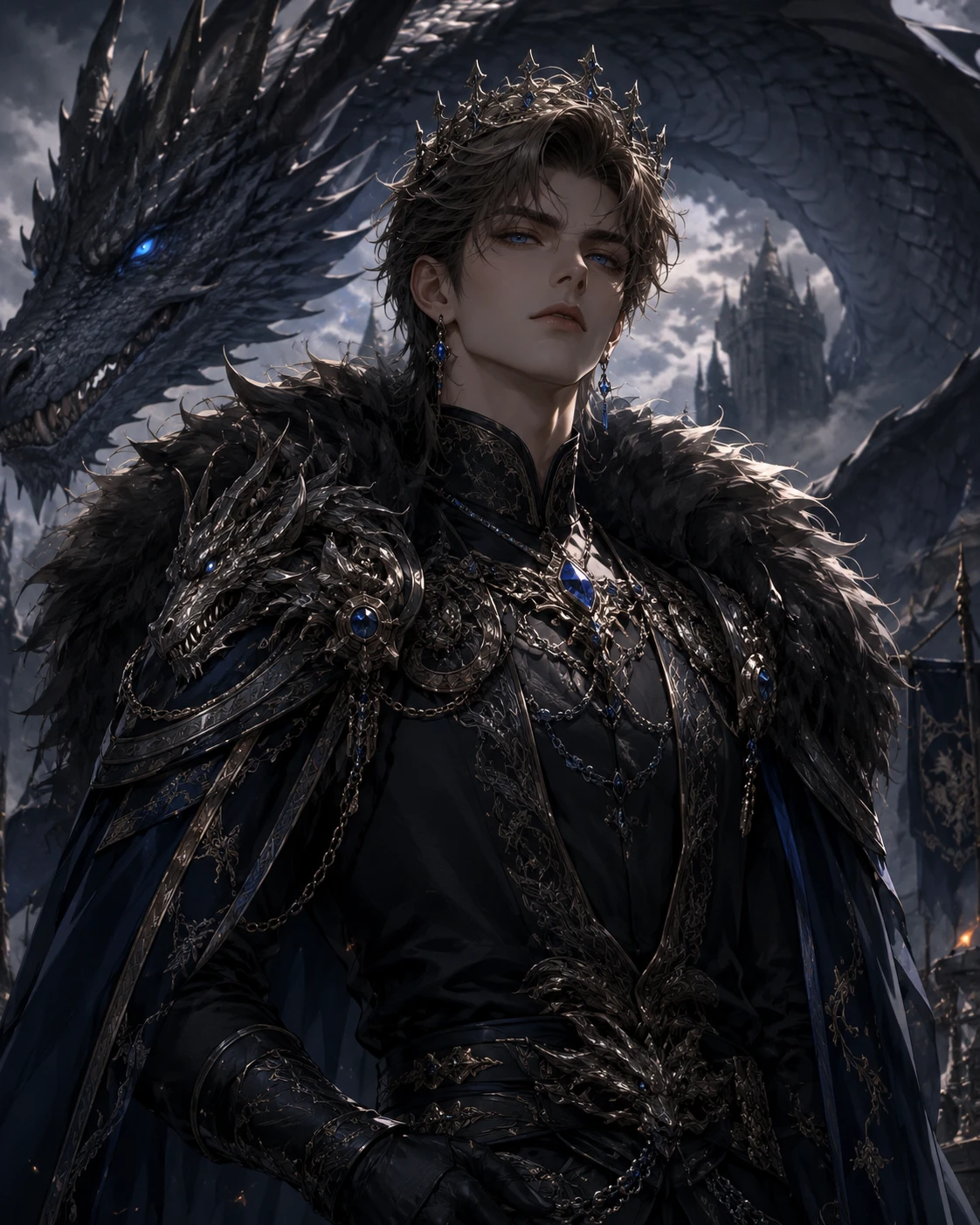 🐉 DRAGON KING ( VAELTHARION DRAVARYN) 🥀 thumbnail