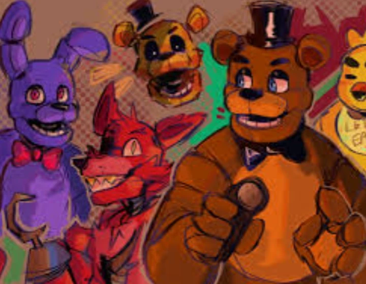 The whole fnaf gang thumbnail