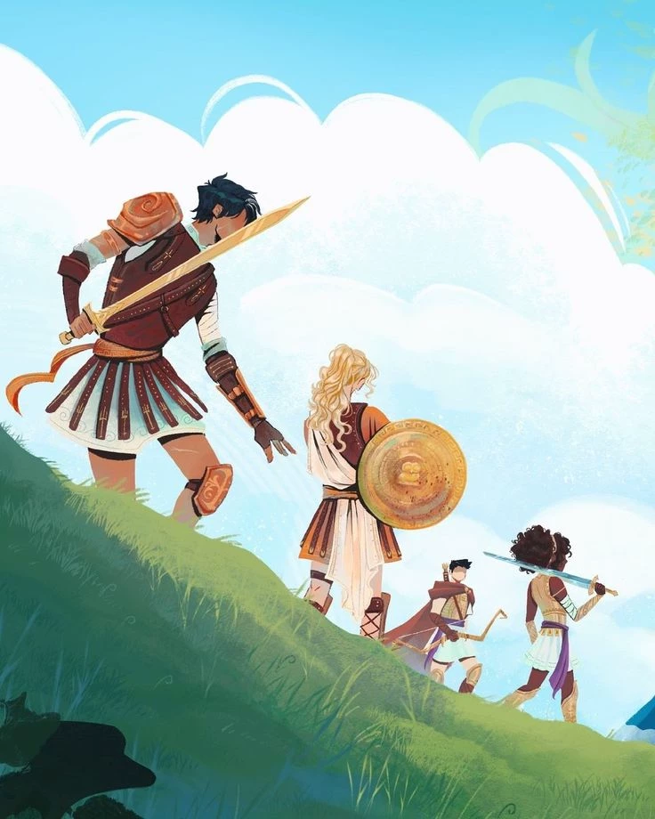 heros of Olympus // "mark of Athena" thumbnail