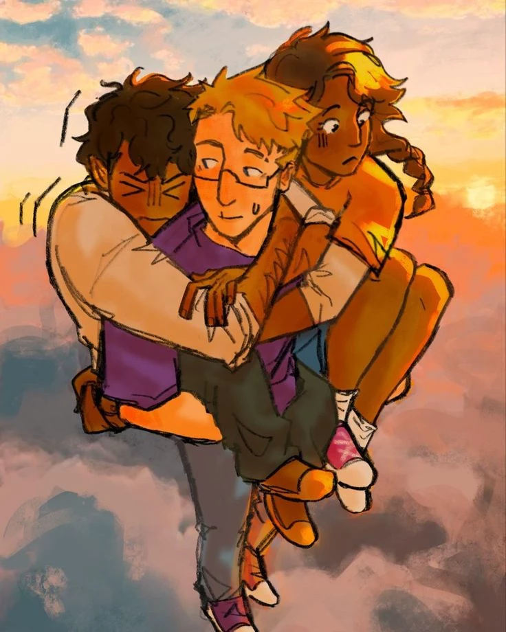 heros of Olympus - "the lost hero" trio thumbnail