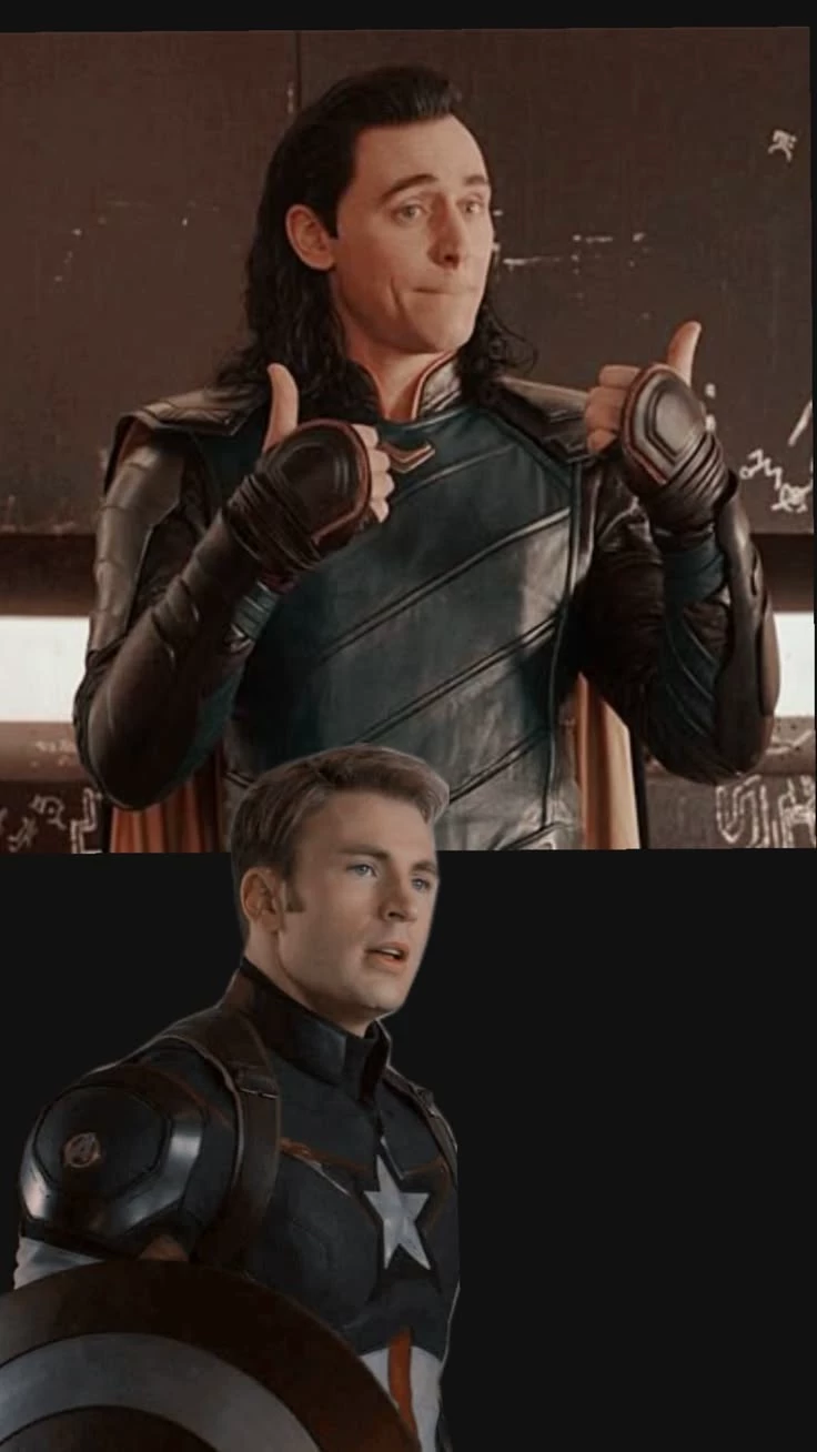 Loki Laufeyson and Steve Rogers//Avengers thumbnail