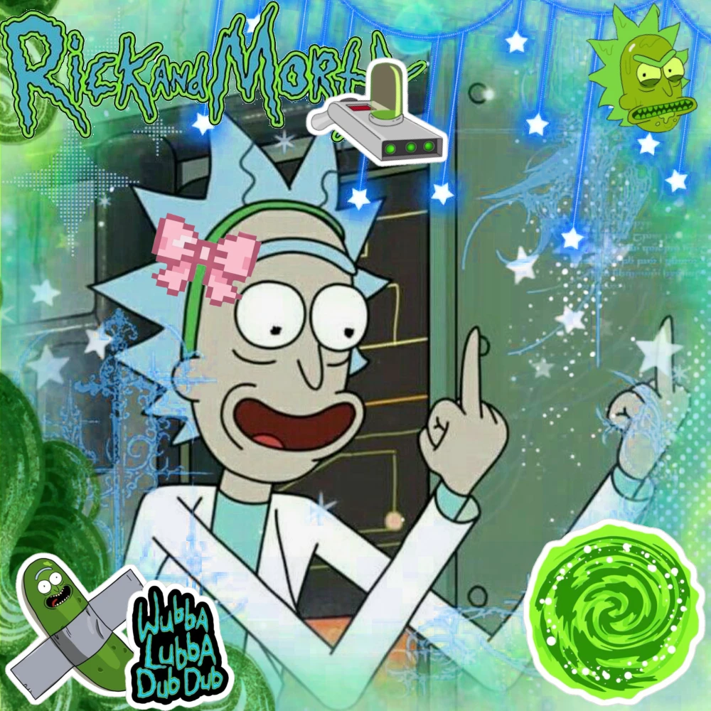 Rick and Morty x gravity falls thumbnail
